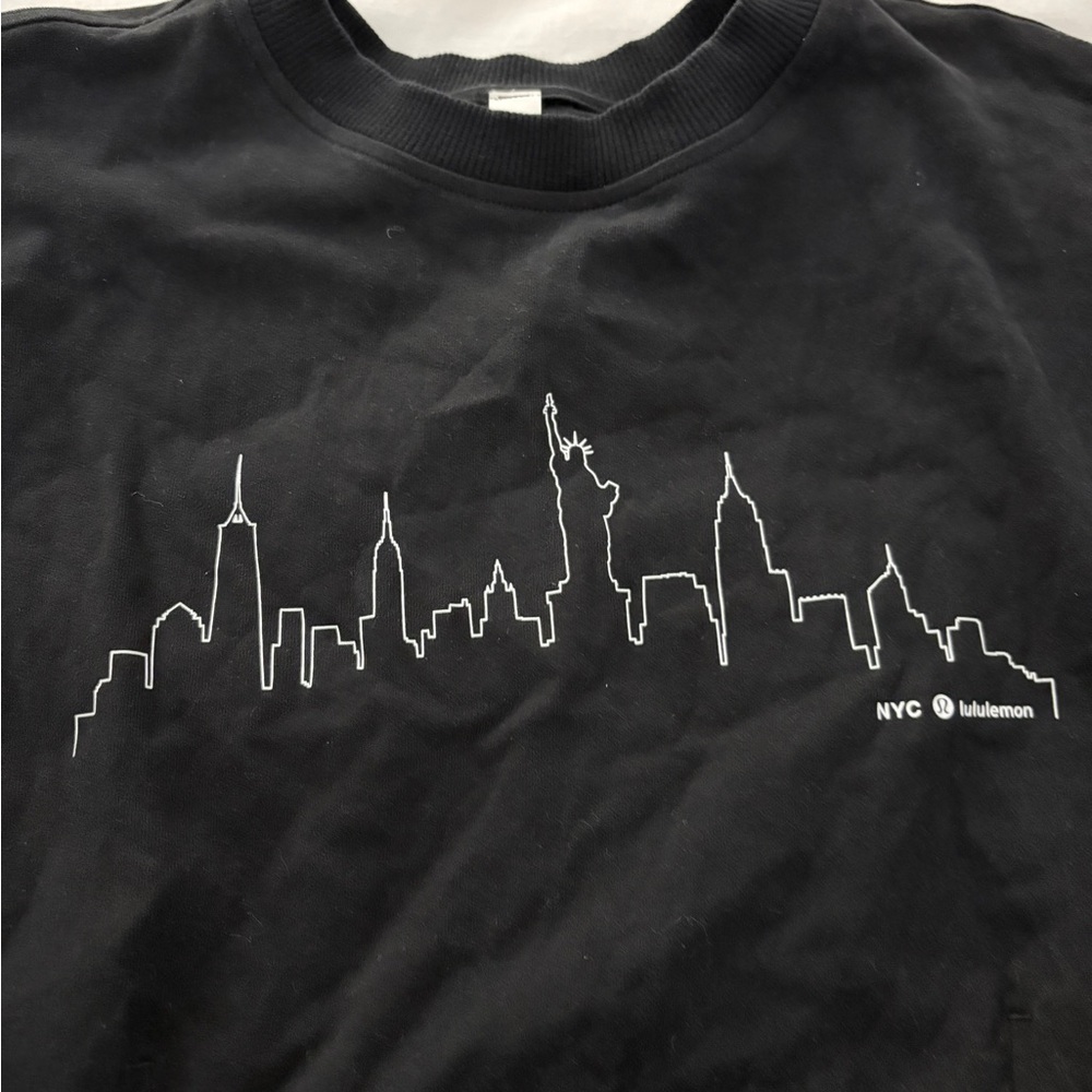Lululemon Heavyweight Cotton Mock-Neck T-Shirt *NYC Exclusive - Picture 2 of 11